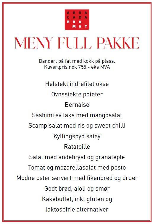 Full pakke
